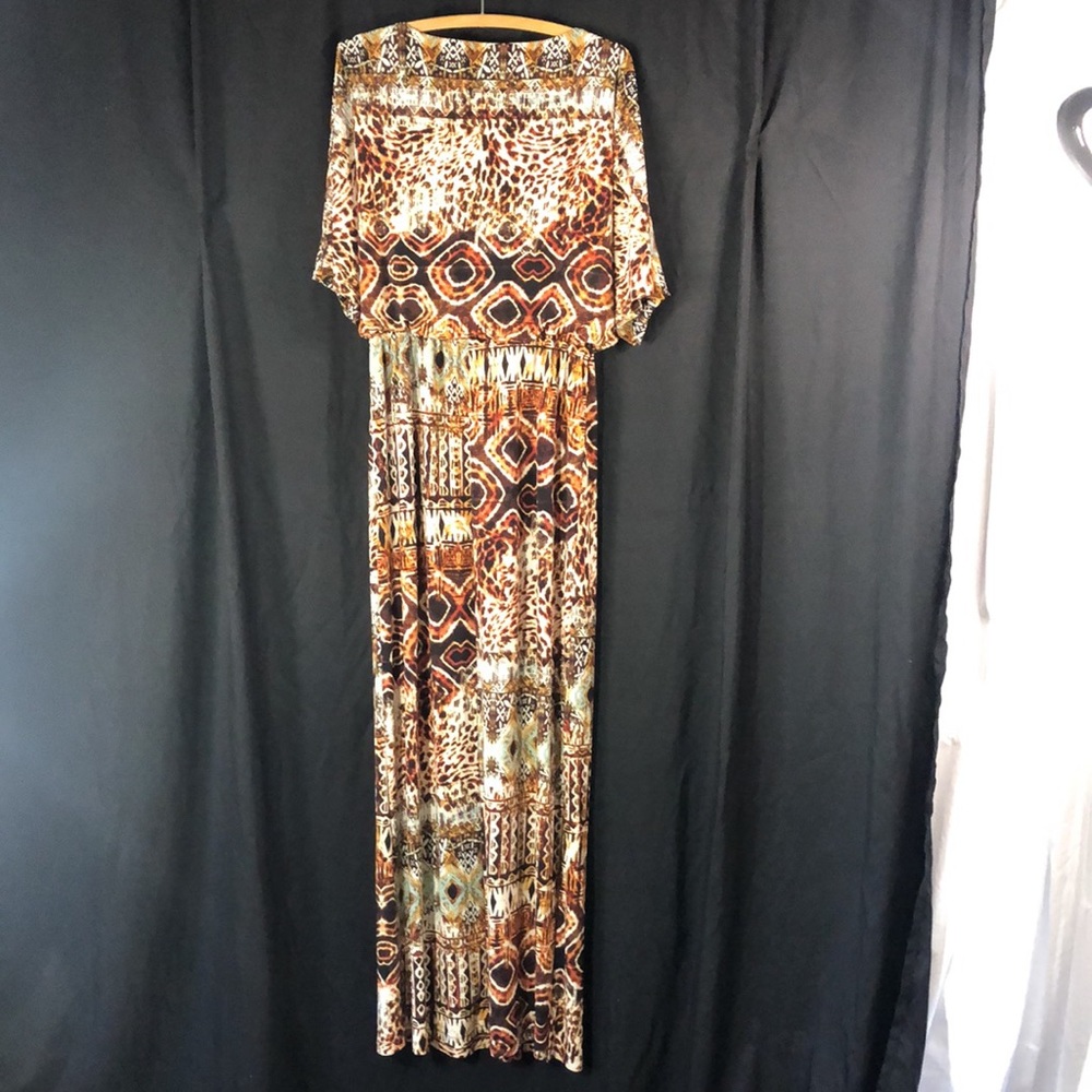 Cato maxi dress size medium. Mixed print. - Picture 8 of 10